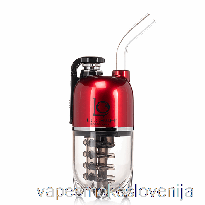 Vape Slovenija Lookah Dragon Egg E-rig Vapor Kit Red